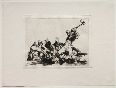 Savaşın Korkuları: Aynı by Francisco de Goya