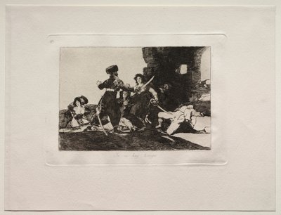 Savaşın Korkuları: Şimdi Zaman Yok by Francisco de Goya