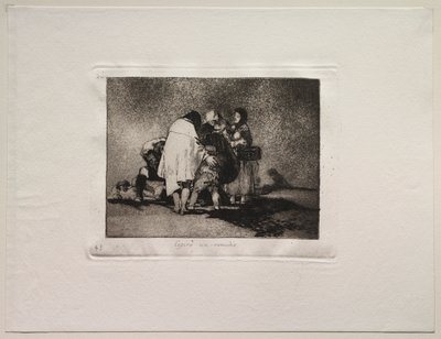 Savaşın Korkuları: Yapacak Bir Şey Yoktu ve Öldü by Francisco de Goya