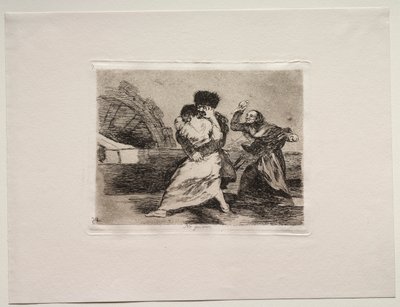 Savaşın Korkuları: Sevmiyorlar by Francisco de Goya