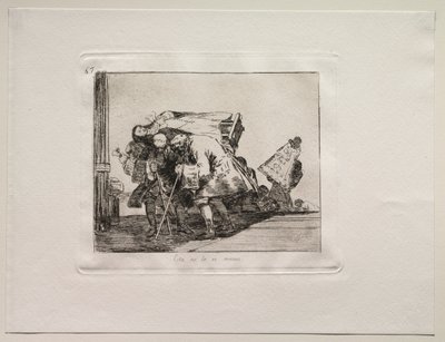 Savaşın Korkuları: Bu Daha Az Değil. by Francisco de Goya