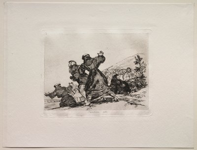Savaşın Korkuları: Bu da. by Francisco de Goya