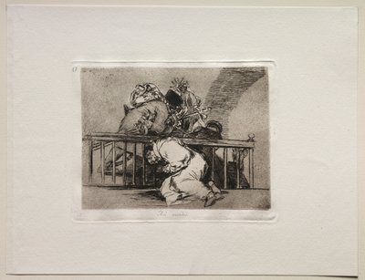 Savaşın Korkuları: İşte Böyle Oldu. by Francisco de Goya