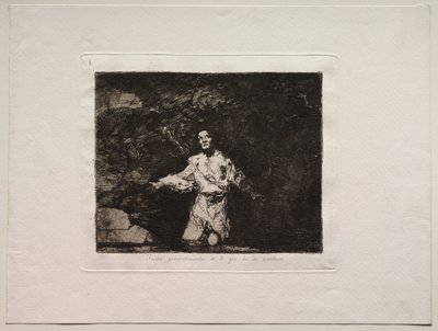 The Horrors of War: Başlık Sayfası - Olacakların Üzücü Önsezileri by Francisco de Goya