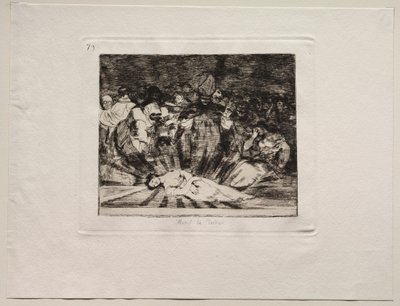 Savaşın Korkuları: Gerçek Öldü by Francisco de Goya