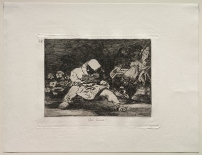 Savaşın Korkuları: Ne Çılgınlık! by Francisco de Goya