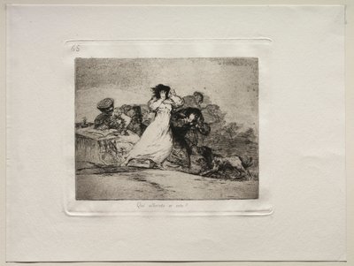 Savaşın Korkuları: Bu Hubbub nedir? by Francisco de Goya