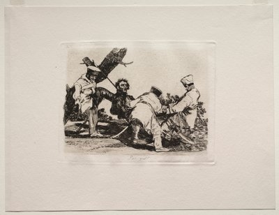 Savaşın Korkuları: Neden. by Francisco de Goya