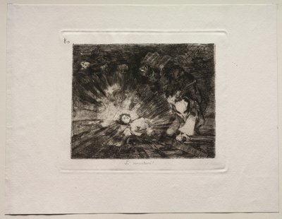 Savaşın Korkuları: Tekrar Yükselecek mi? by Francisco de Goya