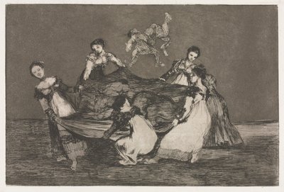 Atasözleri: Kadın Deliliği, 1864. by Francisco de Goya