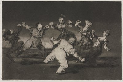 Atasözleri: Marion Dans Edecekse, Sonuçlarını Almak Zorundadır by Francisco de Goya