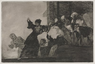 Atasözleri: Zavallı Delilik by Francisco de Goya