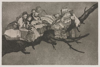 Atasözleri: Gülünç Budala, 1864. by Francisco de Goya