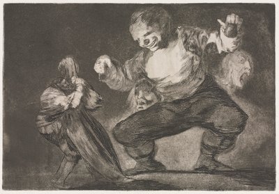 Atasözleri: Simpleton by Francisco de Goya