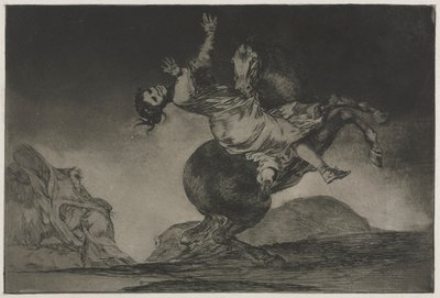 Atasözleri: At Kaçıran, 1864. by Francisco de Goya
