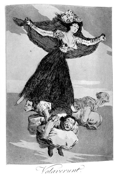 Uçtular, 1799 by Francisco de Goya