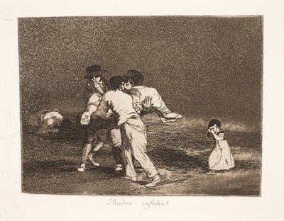 Mutsuz anne (50) by Francisco de Goya