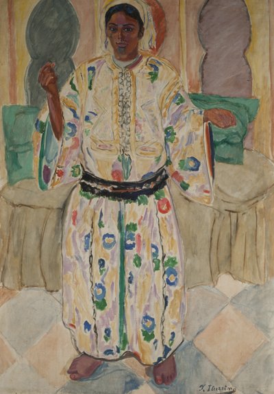 kadın yaşıyor by Francisco de Iturrino