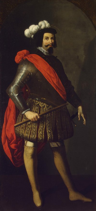Kastilyalı Aziz Ferdinand III, yaklaşık 1630-1634 by Francisco de Zurbaran