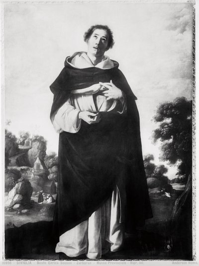 Kutsanmış Henry Suso, c.1636-38 by Francisco de Zurbaran
