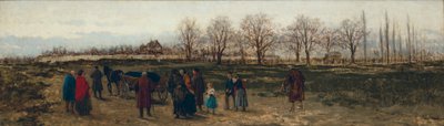 Almanya'da Bir Yoksulun Cenazesi by Franciszek Streitt