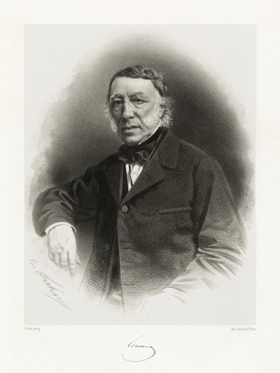 Louis Marie de la Haye, Vikont de Cormenin, 1865-66 by Franck