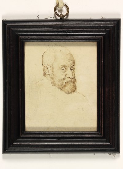 Henri Prince De Lorraine adında bir beyefendi (kağıt üzerine kalem ve mürekkep) by Franco-Flemish School