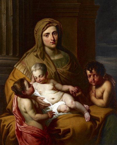 Hayır kurumu, 17. yüzyılın sonlarında by Franco Flemish School