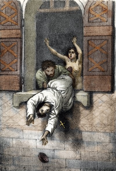 Orta Çağ: Papa John XII'nin ölümü by Franco Mistrali