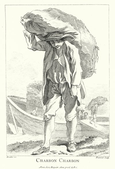 Kömürcü (gravür) by Francois (after) Boucher