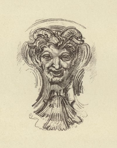 Gülen yüz (gravür) by Francois (after) Boucher