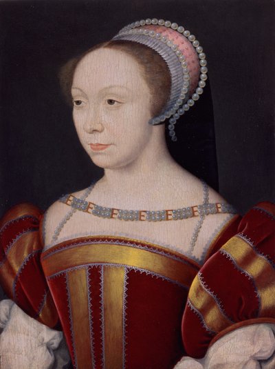 Françoise Breze (1515-1577), Bouillon Düşesi by Francois (attr. to) Clouet