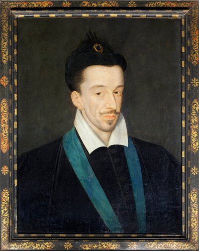 Fransız Kralı Henry III (1551-1589), c.1582-86 (resim) portresi by Francois (attr.to) Quesnel