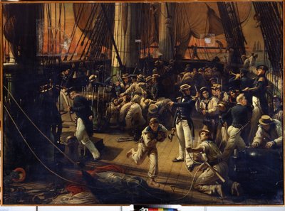 Biniş için hazırlıklar. Francois Auguste Biard