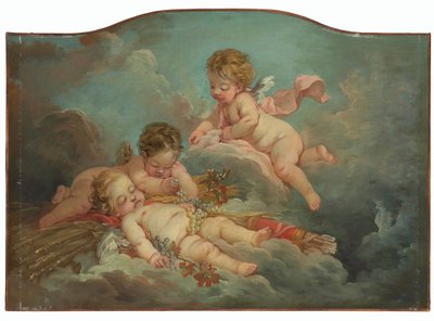 Bir Dünya Alegorisi by François Boucher