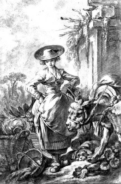 Pazara Gitmek by François Boucher