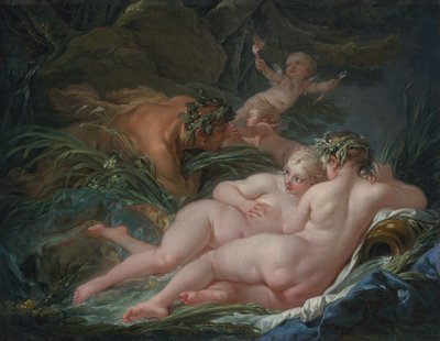 Pan ve Sirinks by François Boucher