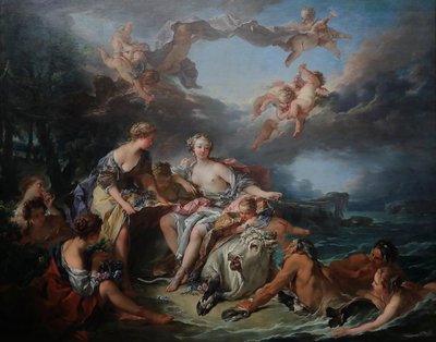 Avrupa'nın Tecavüzü by François Boucher