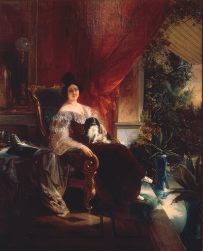 Madam de Gama-Axe by Francois Bouchot
