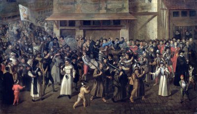 Kutsal Birlik Alayı, c.1590-93 by Francois Bunel
