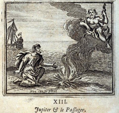 Jüpiter ve Yolcu. Jean de La Fontaine