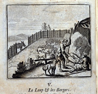 Kurt ve Çobanlar, Jean de La Fontaine