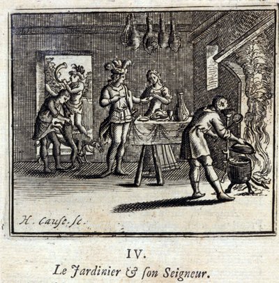 Bahçıvan ve efendisi Jean de La Fontaine