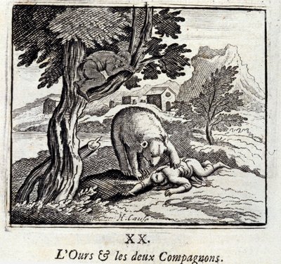 Ayı ve İki Arkadaş. Jean de La Fontaine