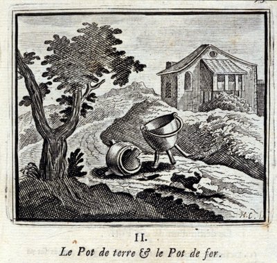 Toprak Pot ve Demir Pot. Jean de La Fontaine