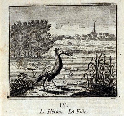Balıkçıl. Jean de La Fontaine