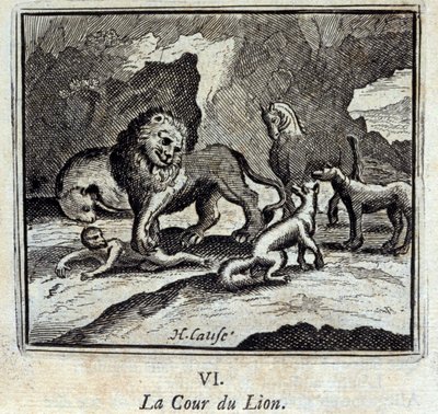 Aslan Mahkemesi. Jean de La Fontaine