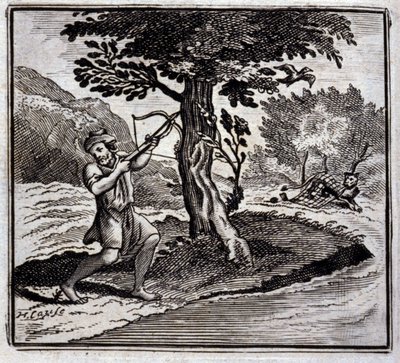 Aslan ve Fare Masalları, Jean de La Fontaine (1621-95). François Chauveau