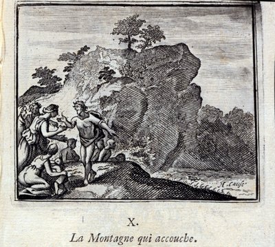 Dağ doğuruyor. Jean de La Fontaine