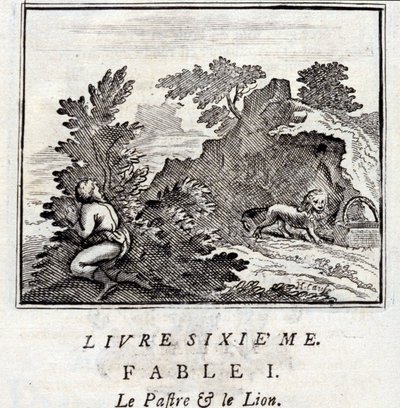 Patra ve Aslan. Jean de La Fontaine